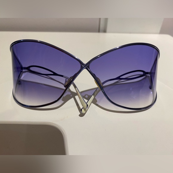 Oversized, pure titanium Christian Roth Sunglasses - Picture 5 of 10